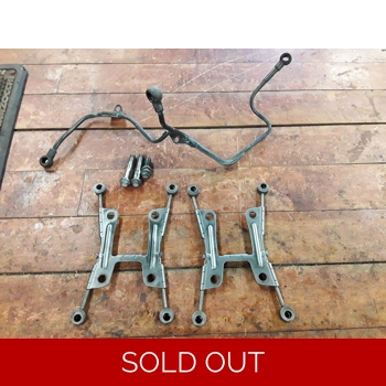 1983-85 Honda VF700F VF750F Interceptor Oil Distribution Lines 12230-MB0-010 12240-MB2-000